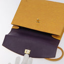 LOUIS VUITTON Epi Malesherbes Hand Bag Tassili Yellow Jonne M52379 Auth 124742-18