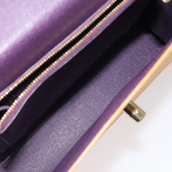 LOUIS VUITTON Epi Malesherbes Hand Bag Tassili Yellow Jonne M52379 Auth 124742