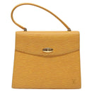 LOUIS VUITTON Epi Malesherbes Hand Bag Tassili Yellow Jonne M52379 Auth 124742-13