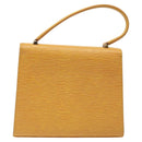 LOUIS VUITTON Epi Malesherbes Hand Bag Tassili Yellow Jonne M52379 Auth 124742-2