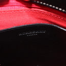 BURBERRY Nova Check Hand Bag Wool Beige Gold Auth 124760-10