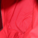 BURBERRY Nova Check Hand Bag Wool Beige Gold Auth 124760-11