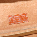 MCM Logogram Vicetos Hand Bag PVC Leather 2way Brown Gold Auth 124762-18