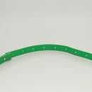 BOTTEGA VENETA MAXI INTRECCIATO Shoulder Bag Leather Green Auth 124769-8