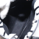 BALENCIAGA Hand Bag Leather 2way White Silver 593826 Auth 124781-17