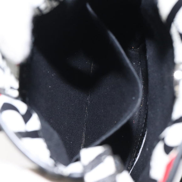 BALENCIAGA Hand Bag Leather 2way White Silver 593826 Auth 124781