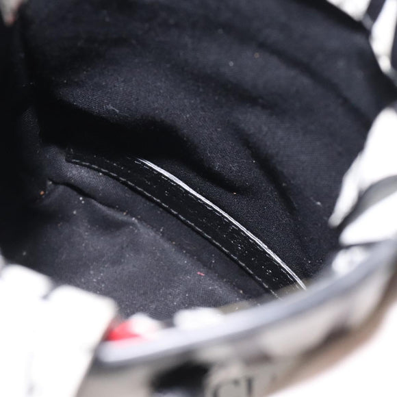 BALENCIAGA Hand Bag Leather 2way White Silver 593826 Auth 124781