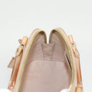 LOUIS VUITTON Monogram Vernis Alma BB Hand Bag Beige Dunne M90175 LV Auth 124804-19