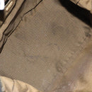 FENDI Zucca Canvas Vanity Pouch Black Brown Gold Auth 124810-11