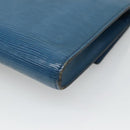 LOUIS VUITTON Epi Pochette Arche Shoulder Bag Blue M52575 LV Auth 124831-16