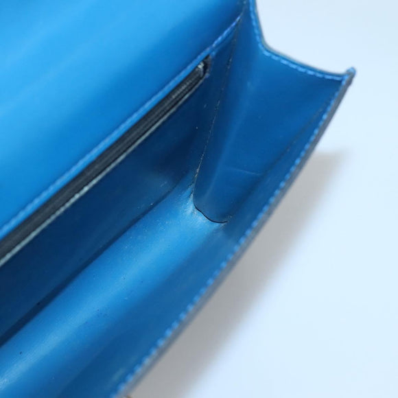 LOUIS VUITTON Epi Pochette Arche Shoulder Bag Blue M52575 LV Auth 124831