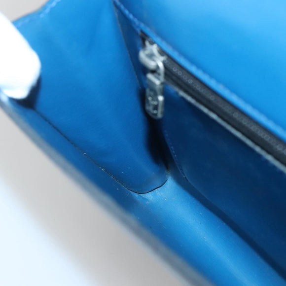 LOUIS VUITTON Epi Pochette Arche Shoulder Bag Blue M52575 LV Auth 124831