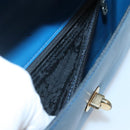 LOUIS VUITTON Epi Pochette Arche Shoulder Bag Blue M52575 LV Auth 124831-11