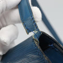 LOUIS VUITTON Epi Pochette Arche Shoulder Bag Blue M52575 LV Auth 124831-8