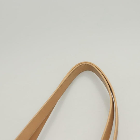 Christian Dior Trotter Canvas Tote Bag Khaki Silver Auth 124835