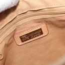 Burberrys Nova Check Shoulder Bag PVC Blue Gold Auth 124836-11