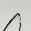 BALLY Shoulder Bag Leather Black Gold Auth 124841-14