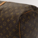 LOUIS VUITTON Monogram Keepall 55 Boston Bag M41424 LV Auth 124846-8