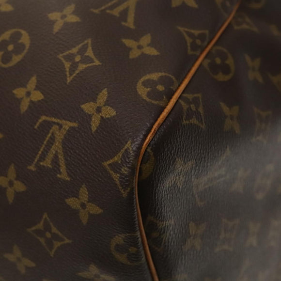 LOUIS VUITTON Monogram Keepall 55 Boston Bag M41424 LV Auth 124846