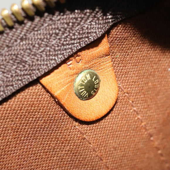 LOUIS VUITTON Monogram Keepall 55 Boston Bag M41424 LV Auth 124846