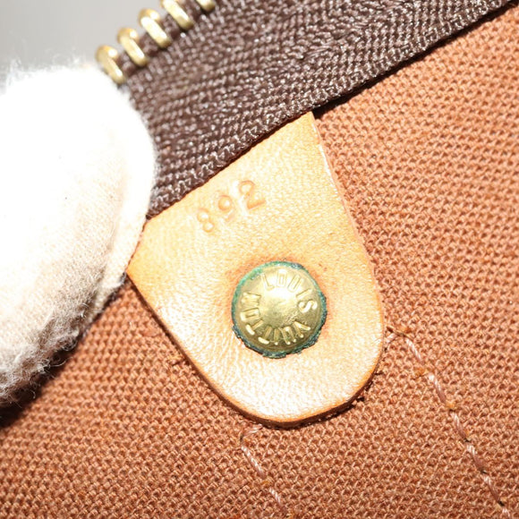 LOUIS VUITTON Monogram Keepall 55 Boston Bag M41424 LV Auth 124846