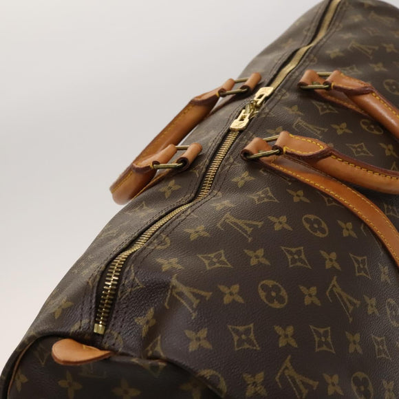 LOUIS VUITTON Monogram Keepall 55 Boston Bag M41424 LV Auth 124846