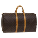 LOUIS VUITTON Monogram Keepall 55 Boston Bag M41424 LV Auth 124848-1