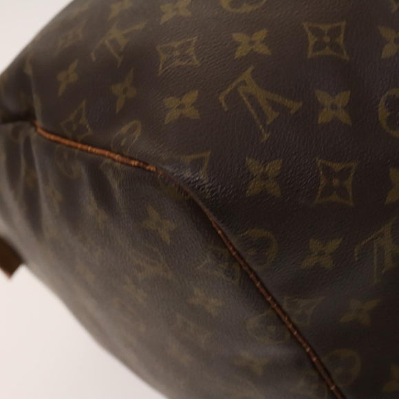 LOUIS VUITTON Monogram Keepall 55 Boston Bag M41424 LV Auth 124848