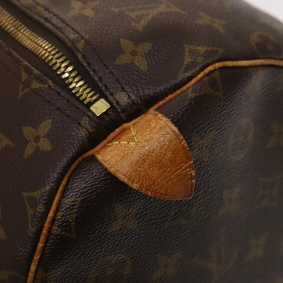 LOUIS VUITTON Monogram Keepall 55 Boston Bag M41424 LV Auth 124848