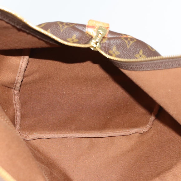 LOUIS VUITTON Monogram Keepall 55 Boston Bag M41424 LV Auth 124848