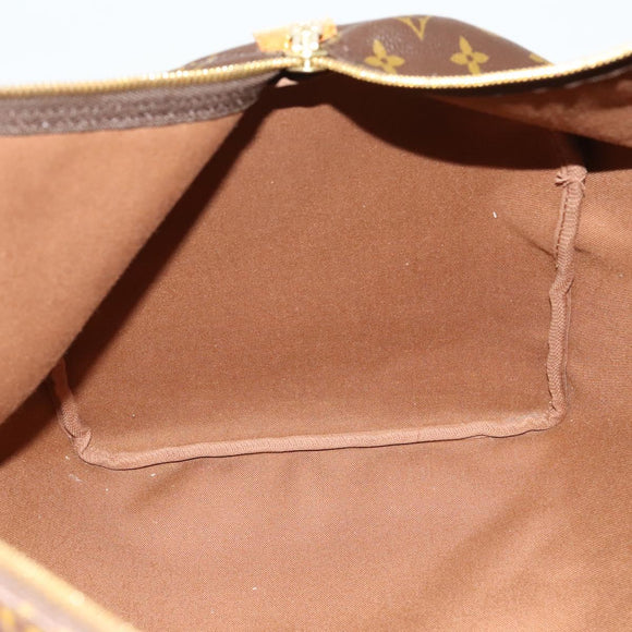 LOUIS VUITTON Monogram Keepall 55 Boston Bag M41424 LV Auth 124848