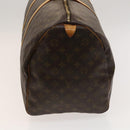 LOUIS VUITTON Monogram Keepall 55 Boston Bag M41424 LV Auth 124848-3