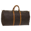 LOUIS VUITTON Monogram Keepall 60 Boston Bag M41422 LV Auth 124850-1