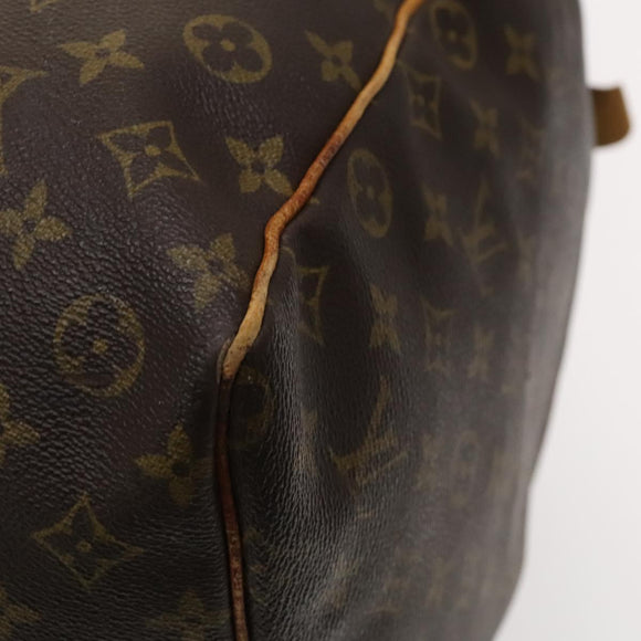 LOUIS VUITTON Monogram Keepall 60 Boston Bag M41422 LV Auth 124850