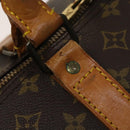 LOUIS VUITTON Monogram Keepall 60 Boston Bag M41422 LV Auth 124850-17