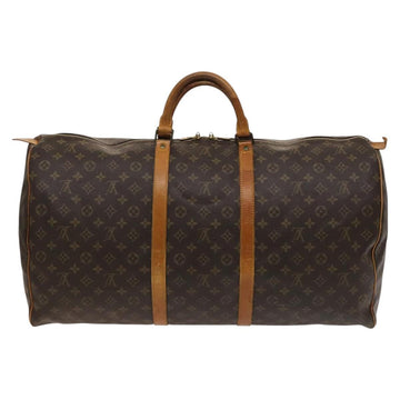 LOUIS VUITTON Monogram Keepall 60 Boston Bag M41422 LV Auth 124850 - 0