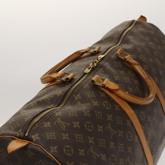 LOUIS VUITTON Monogram Keepall 60 Boston Bag M41422 LV Auth 124850