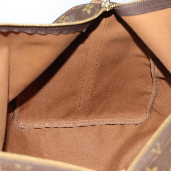 LOUIS VUITTON Monogram Keepall Bandouliere 60 Boston Bag M41412 LV Auth 124854