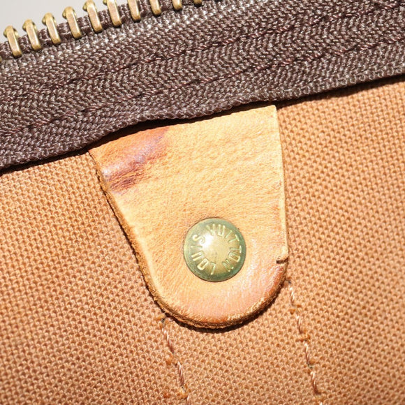 LOUIS VUITTON Monogram Keepall Bandouliere 60 Boston Bag M41412 LV Auth 124854