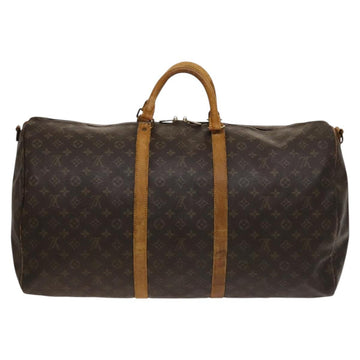 LOUIS VUITTON Monogram Keepall Bandouliere 60 Boston Bag M41412 LV Auth 124854 - 0