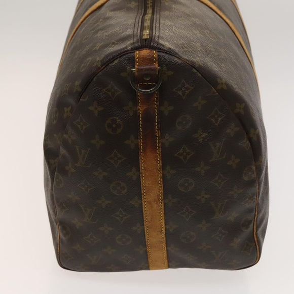 LOUIS VUITTON Monogram Keepall Bandouliere 60 Boston Bag M41412 LV Auth 124854