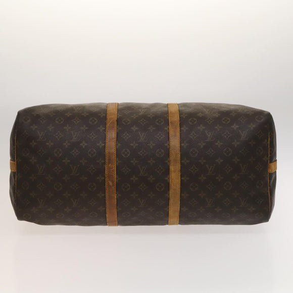 LOUIS VUITTON Monogram Keepall Bandouliere 60 Boston Bag M41412 LV Auth 124854