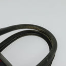 GUCCI GG Supreme Sherry Line Boston Bag PVC Navy Gold Red Auth 124861-8