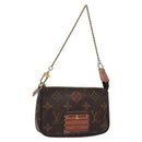 LOUIS VUITTON Monogram Trunk Mini Pochette Accessoires Pouch M60417 Auth 124875-1