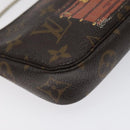 LOUIS VUITTON Monogram Trunk Mini Pochette Accessoires Pouch M60417 Auth 124875-11