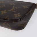 LOUIS VUITTON Monogram Trunk Mini Pochette Accessoires Pouch M60417 Auth 124875-12