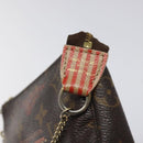 LOUIS VUITTON Monogram Trunk Mini Pochette Accessoires Pouch M60417 Auth 124875-14