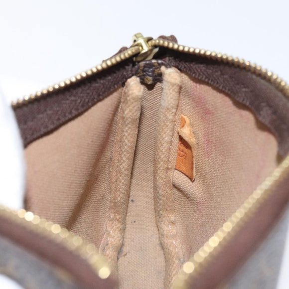 LOUIS VUITTON Monogram Trunk Mini Pochette Accessoires Pouch M60417 Auth 124875
