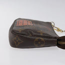 LOUIS VUITTON Monogram Trunk Mini Pochette Accessoires Pouch M60417 Auth 124875-4