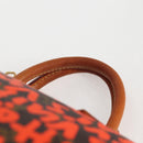 LOUIS VUITTON Monogram Graffiti Speedy 30 Hand Bag Orange M93705 Auth 124885V-8